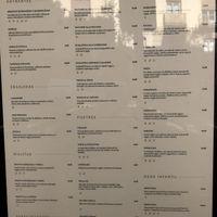 Menu  at Choose in Madrid