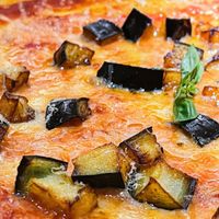 Pizza de berenjena  at Choose in Madrid