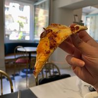 Pizza at Choose in Madrid