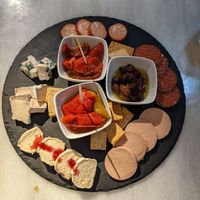 vegan platter at Choose in Madrid