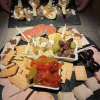 Carciofi Alla siciliana & antipasto   at Choose in Madrid