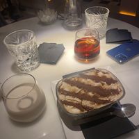 Tiramisu with coffee liqueur (it doesn’t come with liqueur but you can ask them to add it)  at Choose in Madrid
