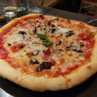 Pizza Contadina #Veganuary at Choose in Madrid