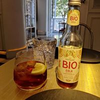 Bio cola drink at Choose in Madrid