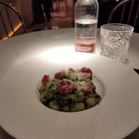 Gnocchi al pesto e pomodorini at Choose in Madrid