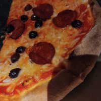 Pizza Diavola at Choose in Madrid