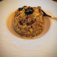 Risotto al tartufo at Choose in Madrid
