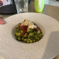 Ñoquis al pesto at Choose in Madrid