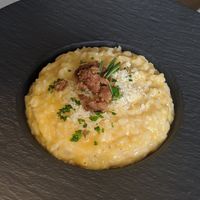 Risotto alla zucca at Choose in Madrid