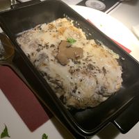 Lasagna de setas y trufa  at Choose in Madrid