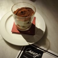 Tiramisu at Choose in Madrid