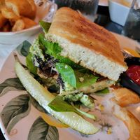 Portobello Burger at Ivy's Bohemia House in Chesterton