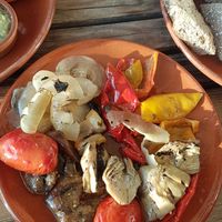 Gemischtes gebratenes Gemüse at Buena Vista in Laboe