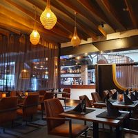 dining area at Unikat in Cuxhaven