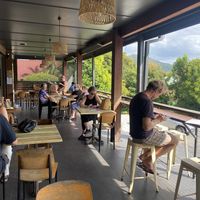 Beautiful location and setup  at Nourish Cafe & Grocer in Valla Beach