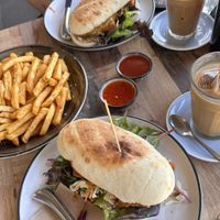   at Nourish Cafe & Grocer in Valla Beach