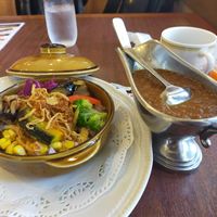 Vegan curry at Royal Host in Nagoya