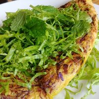 "omelette" at Alam Green Lotus in Ubud