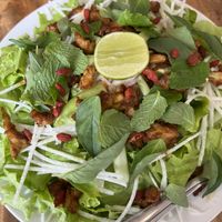 Super salad  at Alam Green Lotus in Ubud