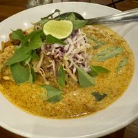 A respectable laksa 😋   at Alam Green Lotus in Ubud