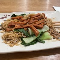   at Happy Veggie Restaurant in New York City