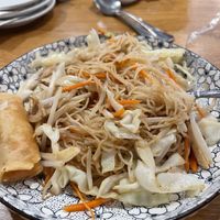 Happy Veggie Rice Noodle  at Happy Veggie Restaurant in New York City