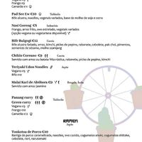 Novo menu  at Habitat in Leiria