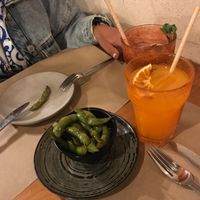 Edamame beans at Habitat in Leiria