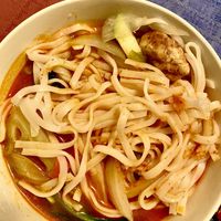 Thai hot pot soup with veggies is amazing and jam packed with flavor! at Ito in Florence