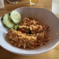 Basil fried rice   at Tara in Bemidji