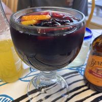 Hibiscus Aguas Frescas  at Cafe Carambola in Coeur D Alene