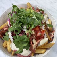The best loaded fries 👌  at BARE - Bites Bowls & Brews in Bowral