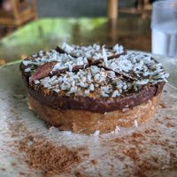 The snickers dessert at Indómitos Café & Bar in Uvita