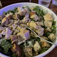 Ceasar salad with chik’n  at Indómitos Café & Bar in Uvita