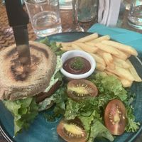 Montaña Burger  at Indómitos Café & Bar in Uvita