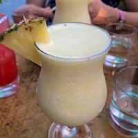 Piña colada   at Indómitos Café & Bar in Uvita