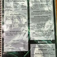 Menu  at Indómitos Café & Bar in Uvita