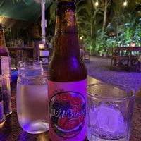 Kombucha strawberry  at Indómitos Café & Bar in Uvita