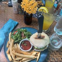 Nice Burger😄 at Indómitos Café & Bar in Uvita