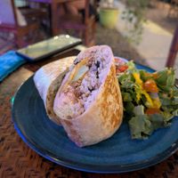 Burrito at Indómitos Café & Bar in Uvita