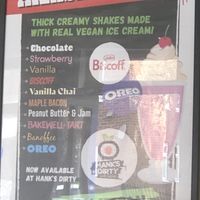   at Hank's Vegan Restaurant in Ipswich