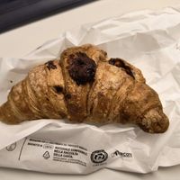 Chocolate croissan at Caracolito in Trento