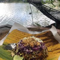 Burmese Salad (vegan)   at Uncle Cafe   in Koh Phangan