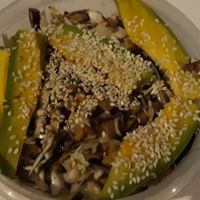 Burmese salad with avocado (take-out) at Uncle Cafe   in Koh Phangan