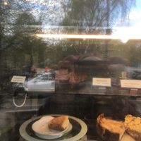 3 differrent types of vegan cakes at Das Kaffeehaus in Hamburg