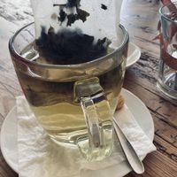 Green tea  at Das Kaffeehaus in Hamburg