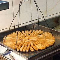 Ready for sale at Deep Fried Carrot Cake 现炸萝卜糕 in Central Singapore