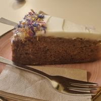 Carot cake (ask staff) at OM NOM NOM CAFÉ in Munich