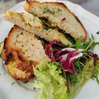 Trüffel Melt sandwich at OM NOM NOM CAFÉ in Munich