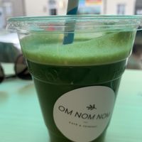 Green smoothie  at OM NOM NOM CAFÉ in Munich
